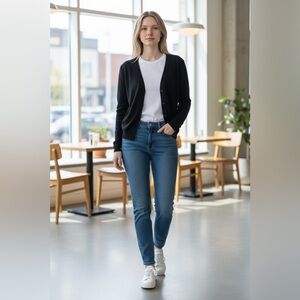 Barney’s New Your 100% Cashmere Vintage Cardigan Large